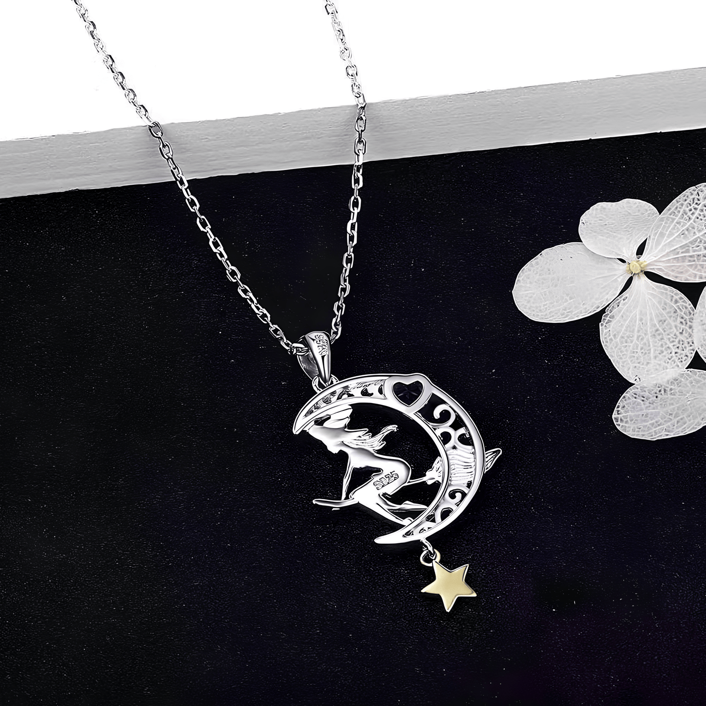 Bewitching Crescent Moon Intuition Necklace