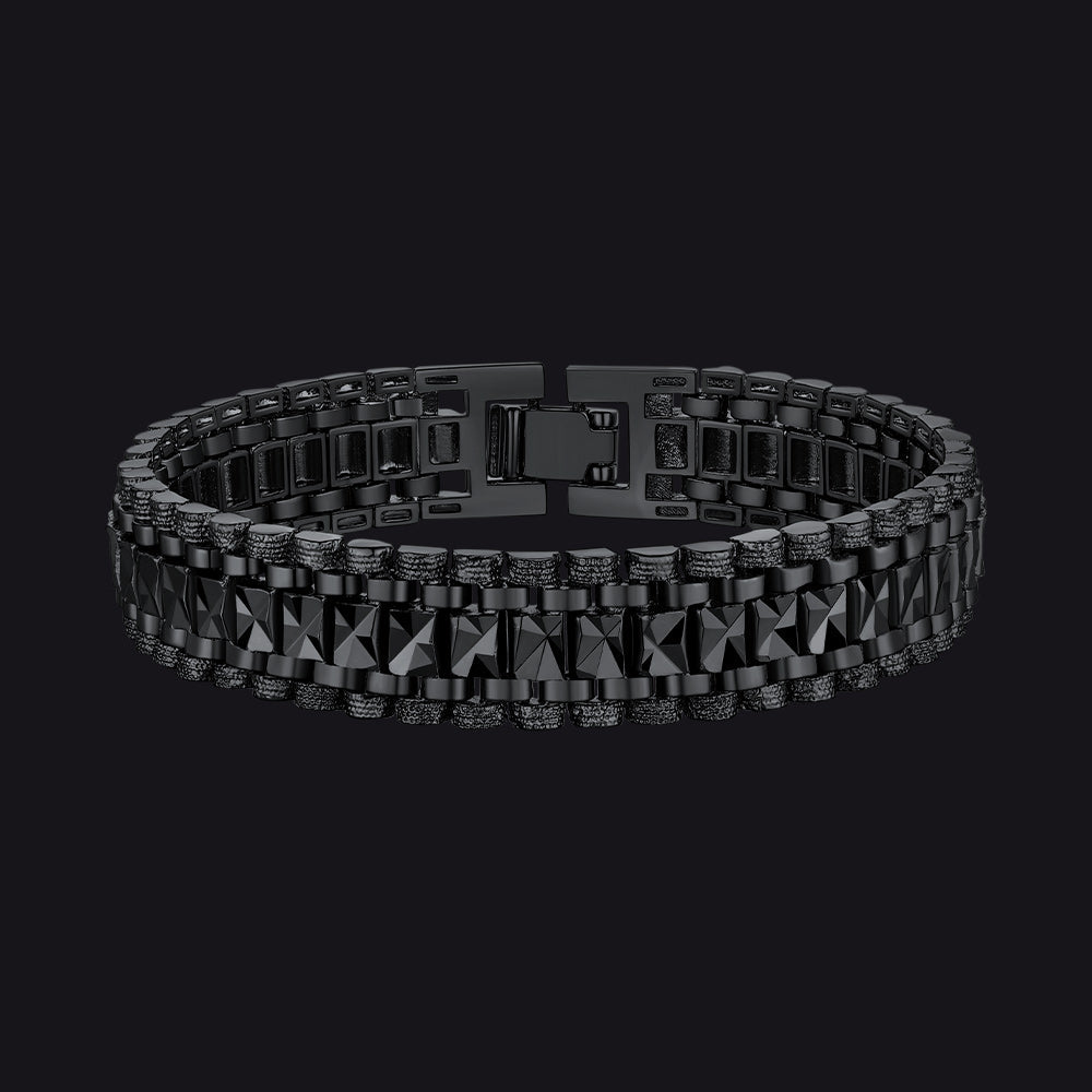 Chunky Watch Strap Link Chain Bracelet for
