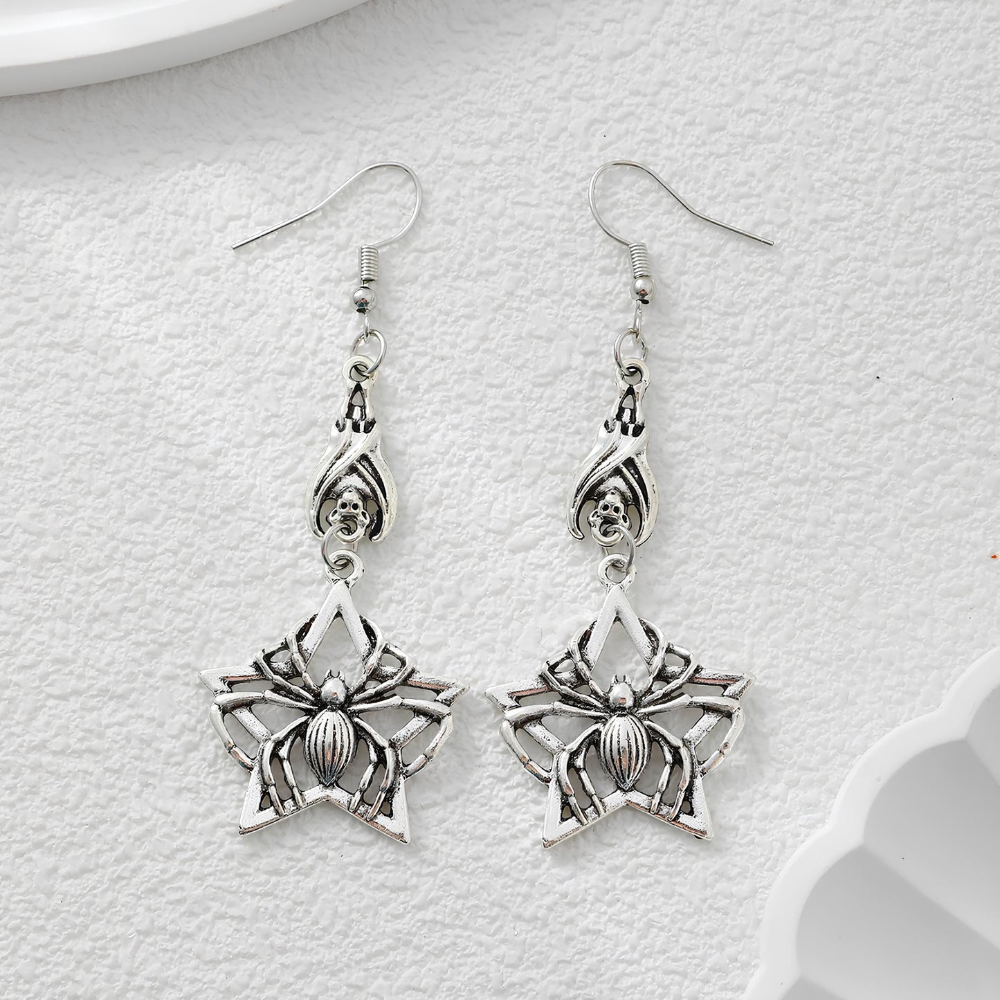 Gothic Sigil of the Dark Earrings