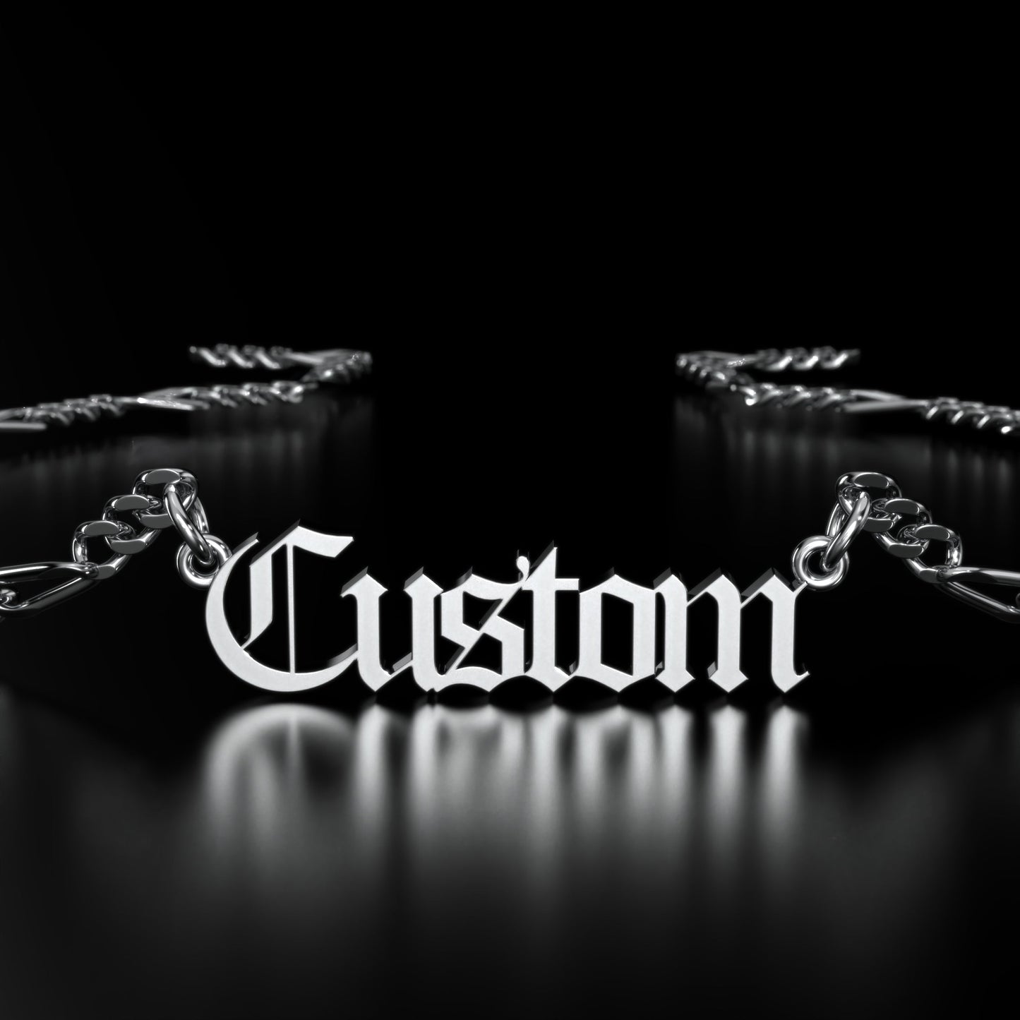 Old English Personalized Necklace
