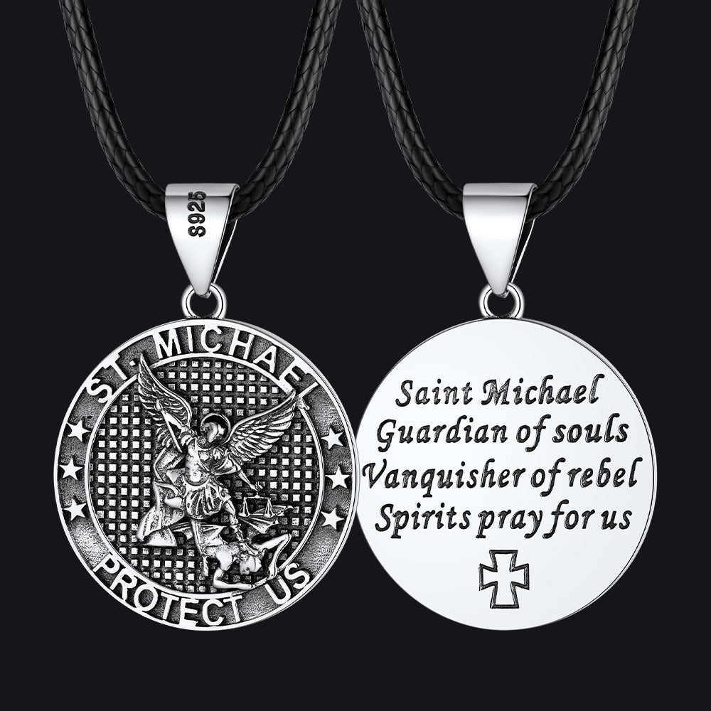 Archangel St. Michael Pendant Necklace for