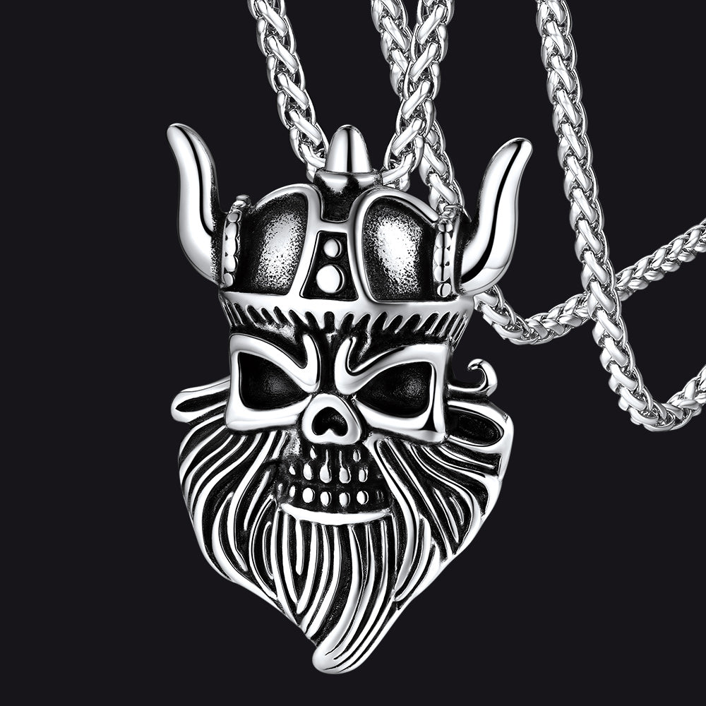 Faithheart Viking Odin Pendant Necklace for