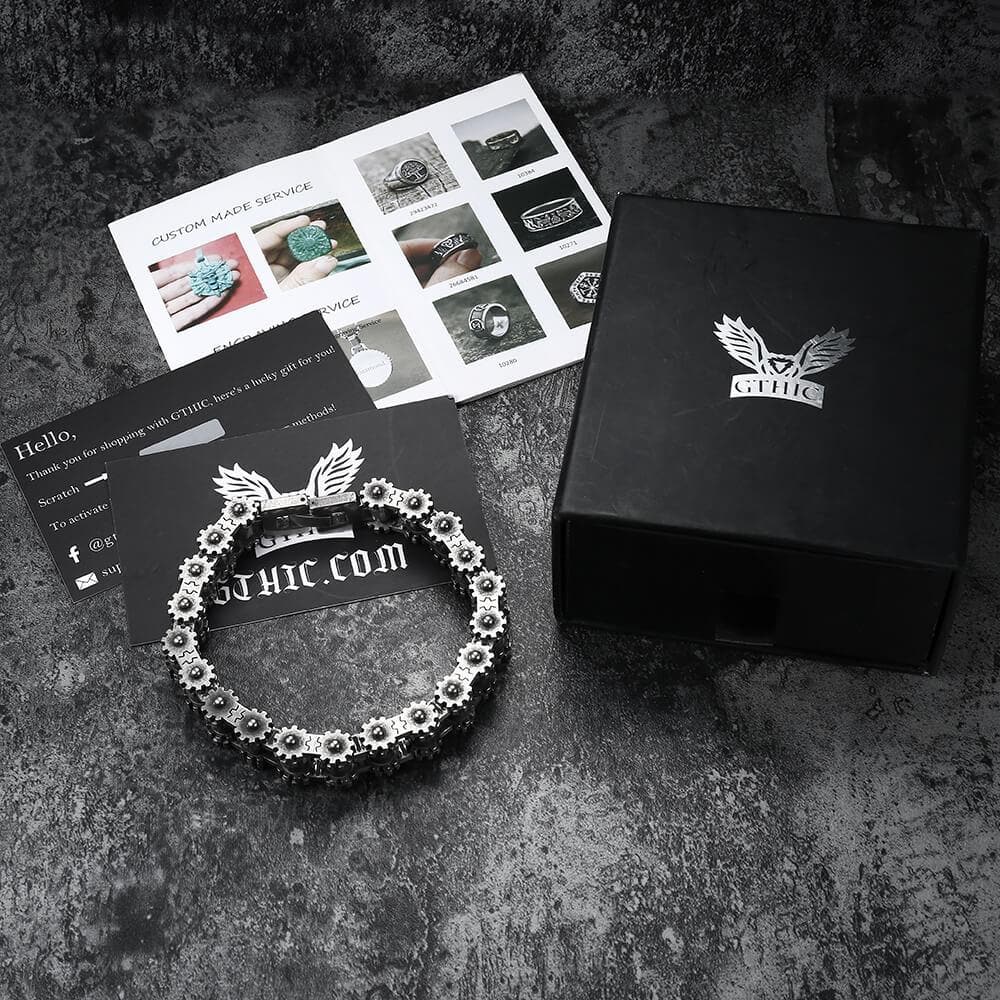 Motorcycle Chain Bracelet
