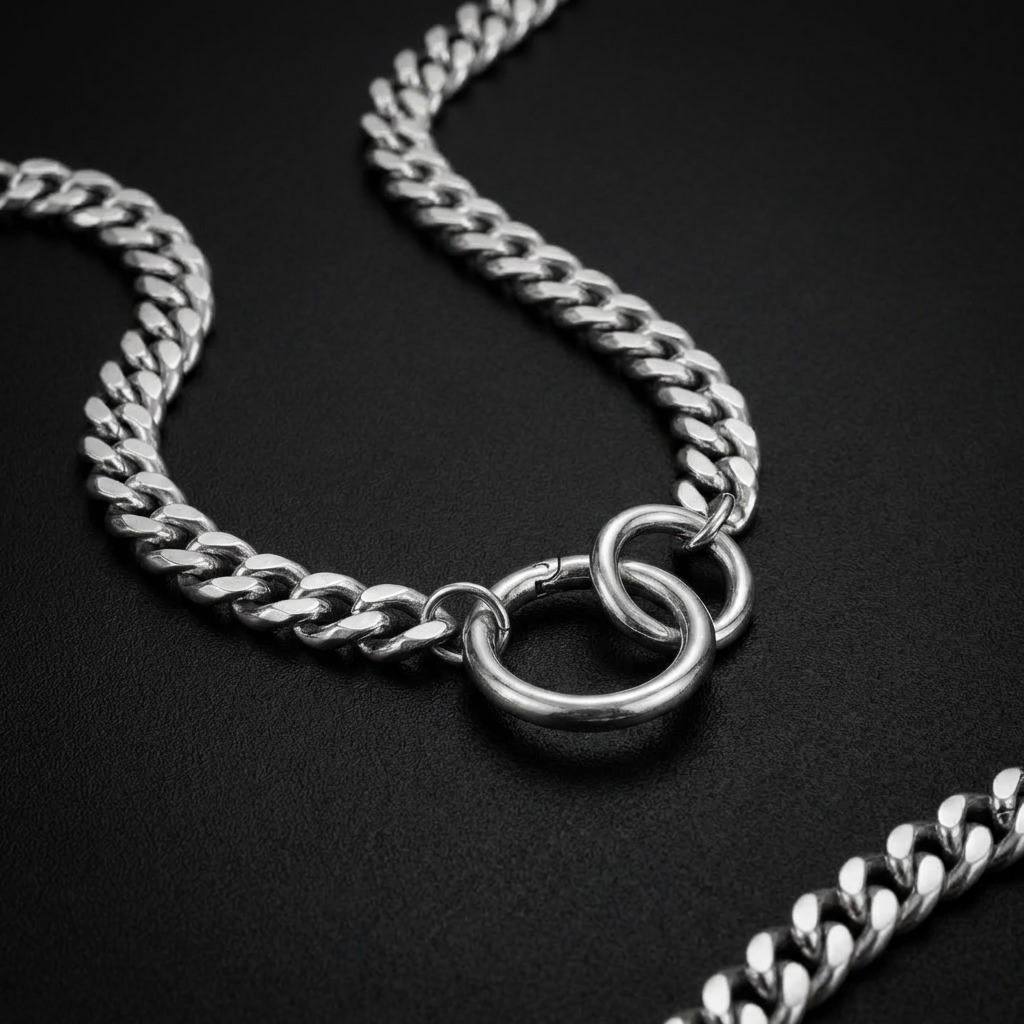 Double Hoop Choker