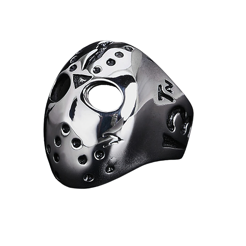 Jason Mask Ring for and / Stainless Steel Jewelry / Alternative