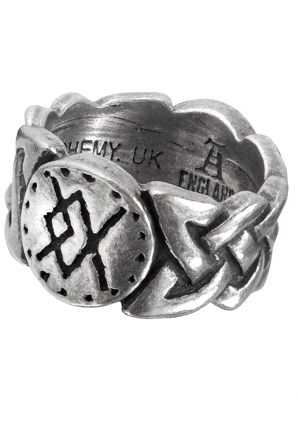 Viking Virility Runering With Bindrunes for Strength