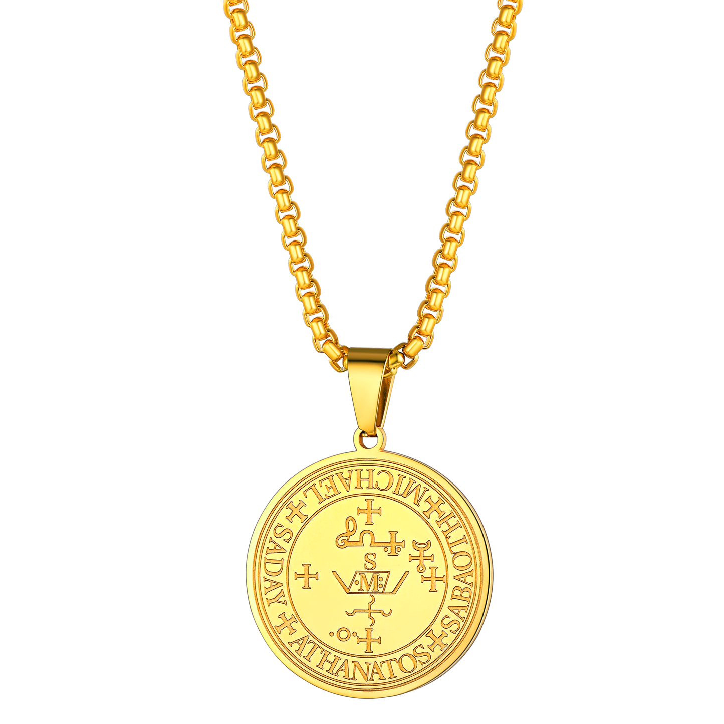Sigil of Archangel Michael Talisman Necklace for