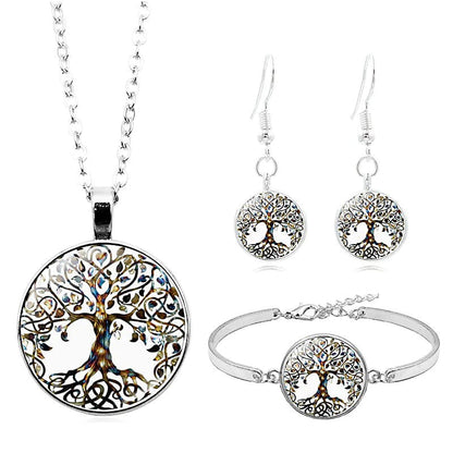 Tree of Life Jewelry Set: Embrace Nature's Mystical Power