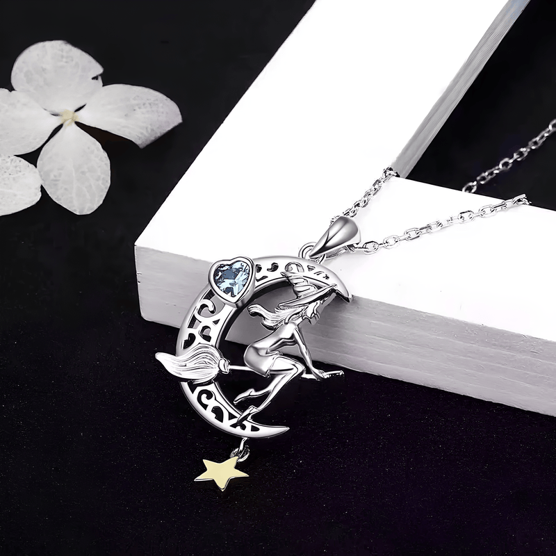 Bewitching Crescent Moon Intuition Necklace