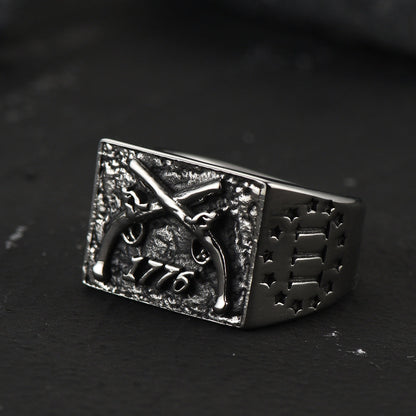 Independence Day 1776 Ring for
