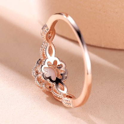 Magickal Flower Opal Ring
