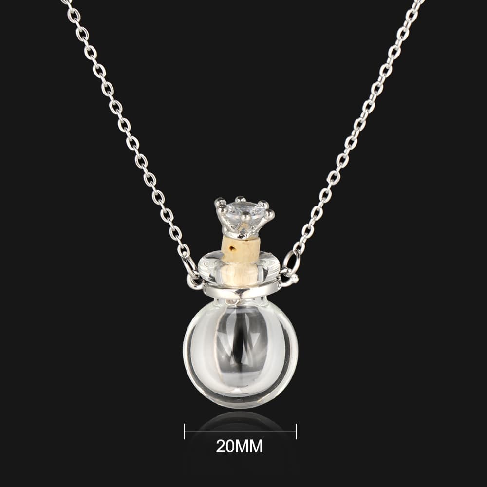 Magickal Oblate Secret Potion Necklace