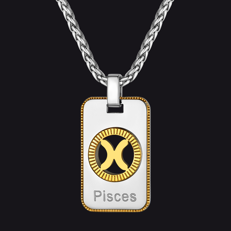 12 Constellation Horoscope Necklace for