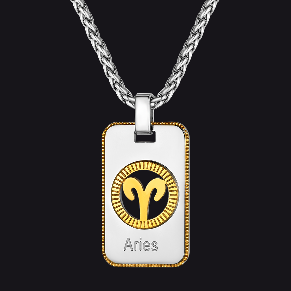 12 Constellation Horoscope Necklace for