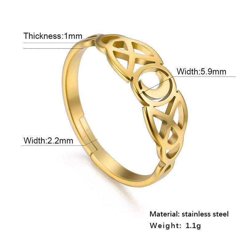 Goddess Moon Ring