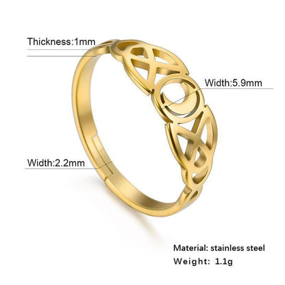 Goddess Moon Ring