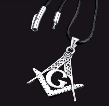 Classic Masonic Pendant Necklace for Freemason
