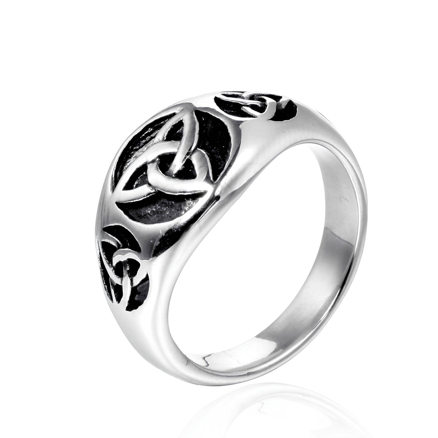 Sacred Triquetra Protection Ring
