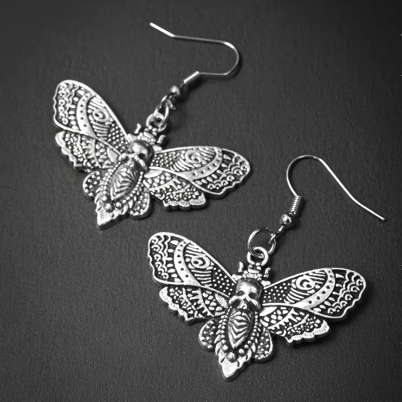 Moth Earrings