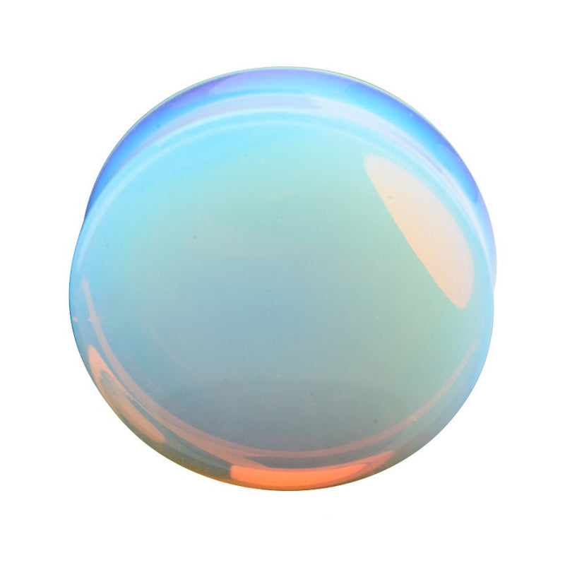 1pc Stone Ear Plugs / Gauges Earrings Flesh Tunnel Piercing / Opalite Expander Body Jewelry