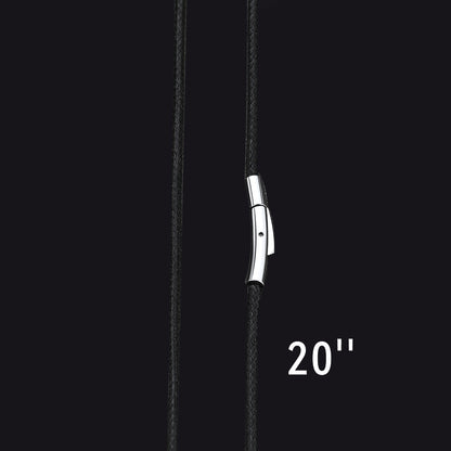 Braided Leather Cord Chain Wax Rope Necklace for 2mm/3mm