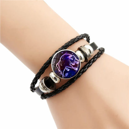 Zodiac Constellation Glow Bracelet