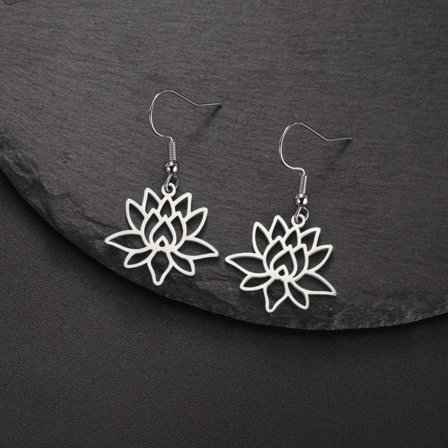 Lotus Radiance Bloom Earrings