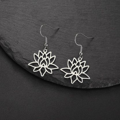 Lotus Radiance Bloom Earrings