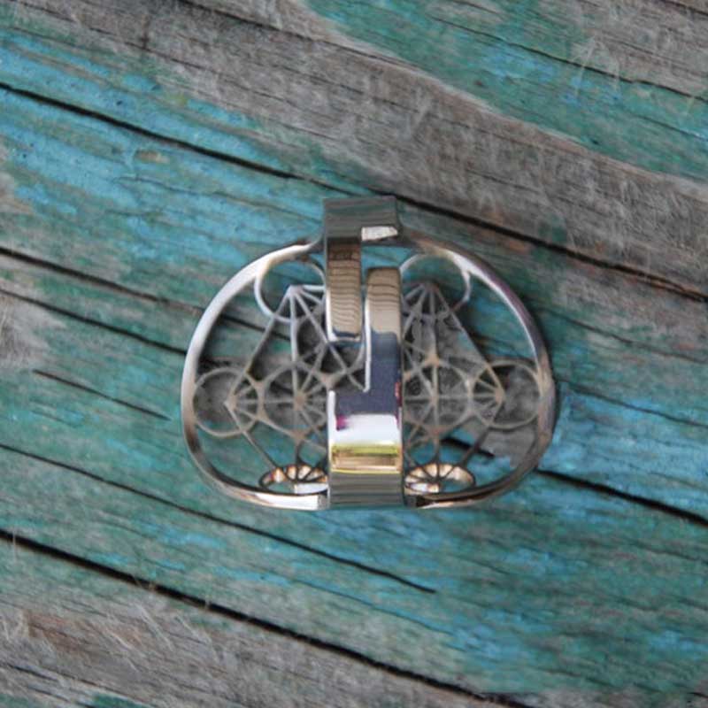 Metatron’s Cube Sacred Geometry Ring