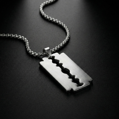 Razor Blade Necklace