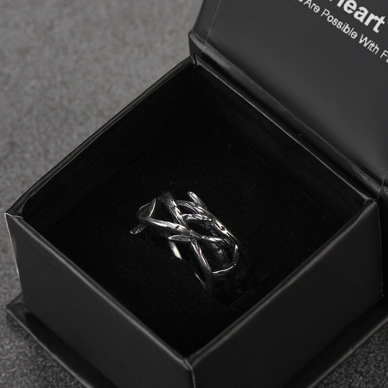 Christian Jesus Crown of Thorns Ring for