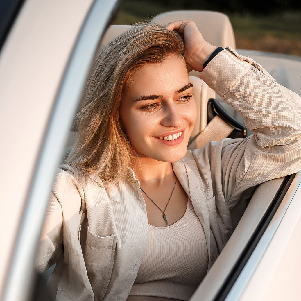 Cornicello Italian Horn Amulet Pendant Necklace for