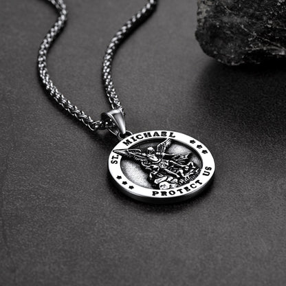 Archangel St. Michael Pendant Necklace for