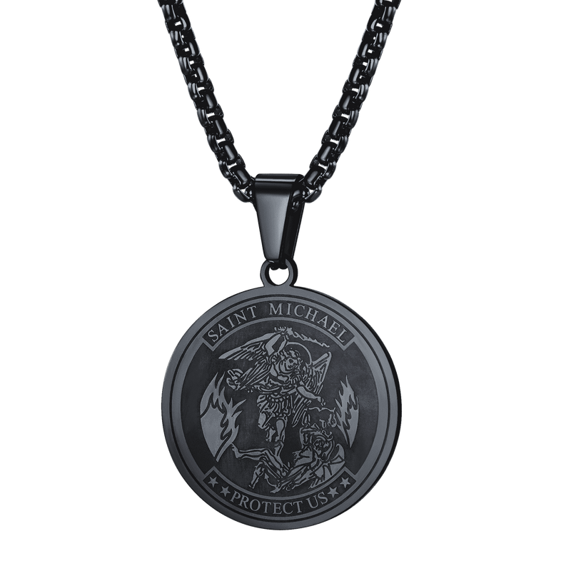 Catholic St. Michael Necklace Medal for