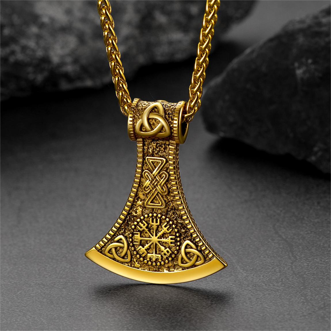 Poseidon Trident Necklace Ancient Greek Mythology Pendant