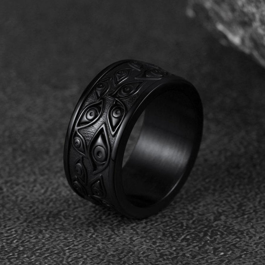 Evil Eye Ring Fidget Anxiety Ring for /
