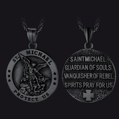 Archangel St. Michael Pendant Necklace for