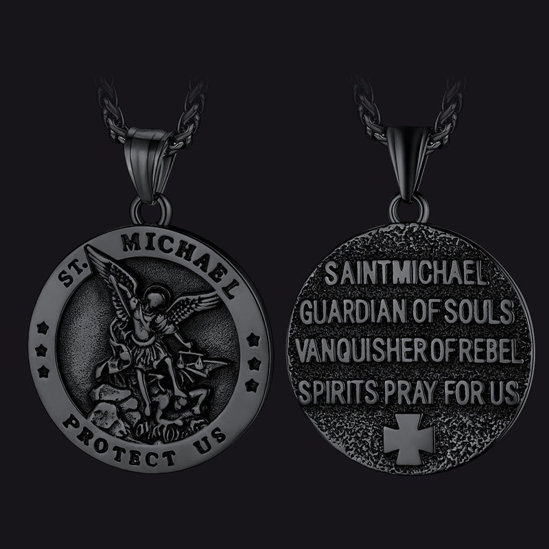 Archangel St. Michael Pendant Necklace for