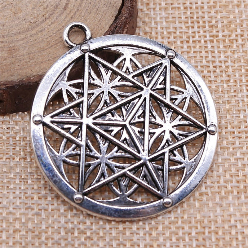 Hollow Carved Magic Pendant