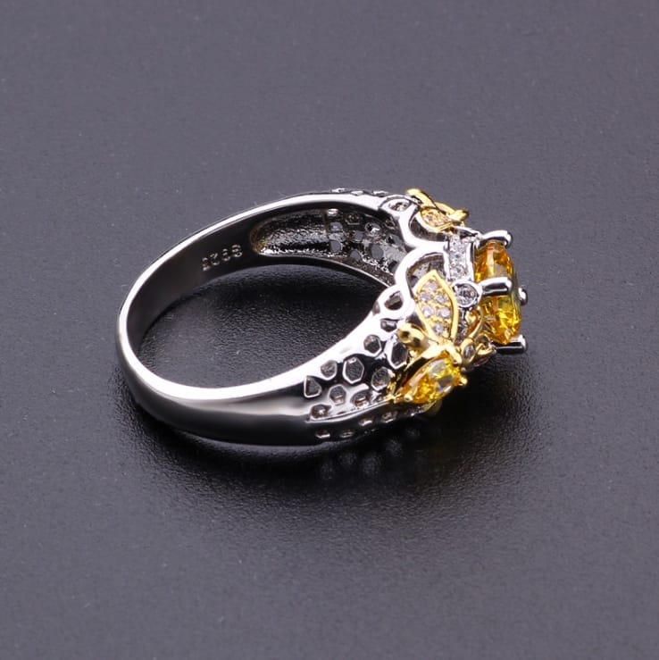 Citrine Radiance of the Sun Ring