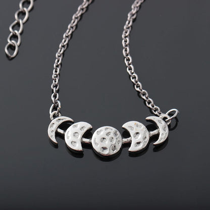 Lunar Phases Goddess Necklace