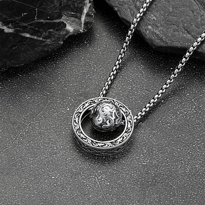 All-seeing Eye Evil Eye Necklace Talisman Bead Protection Jewelry for