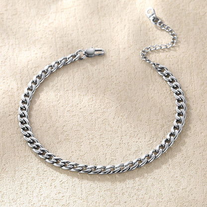 Cuban Chain Anklet for or Beach Foot Jewelry
