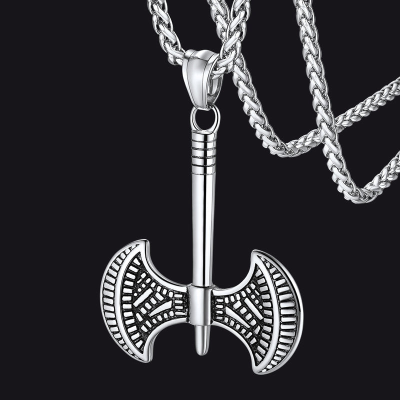 Flash Viking Axe Necklace Amulet Pendant Gift for