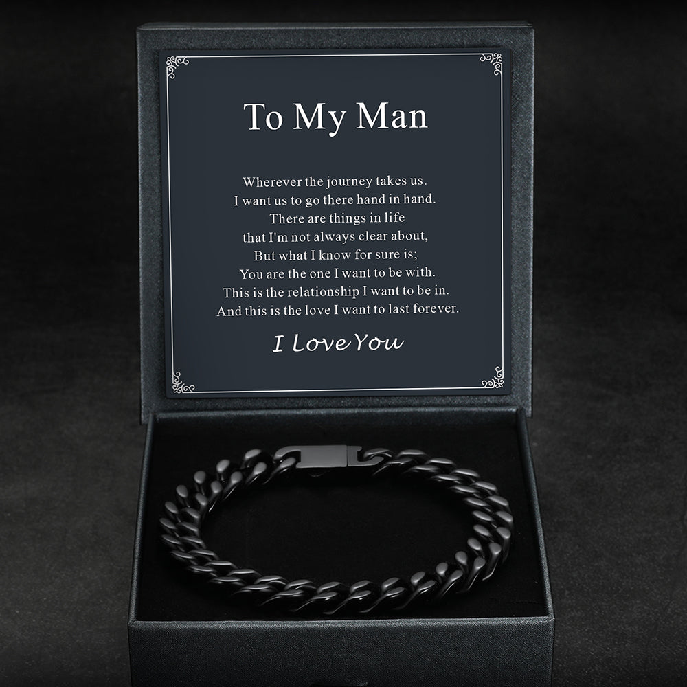 Miami Cuban Chain Bracelet 5/7/9/12mm Width Birthday Gift for