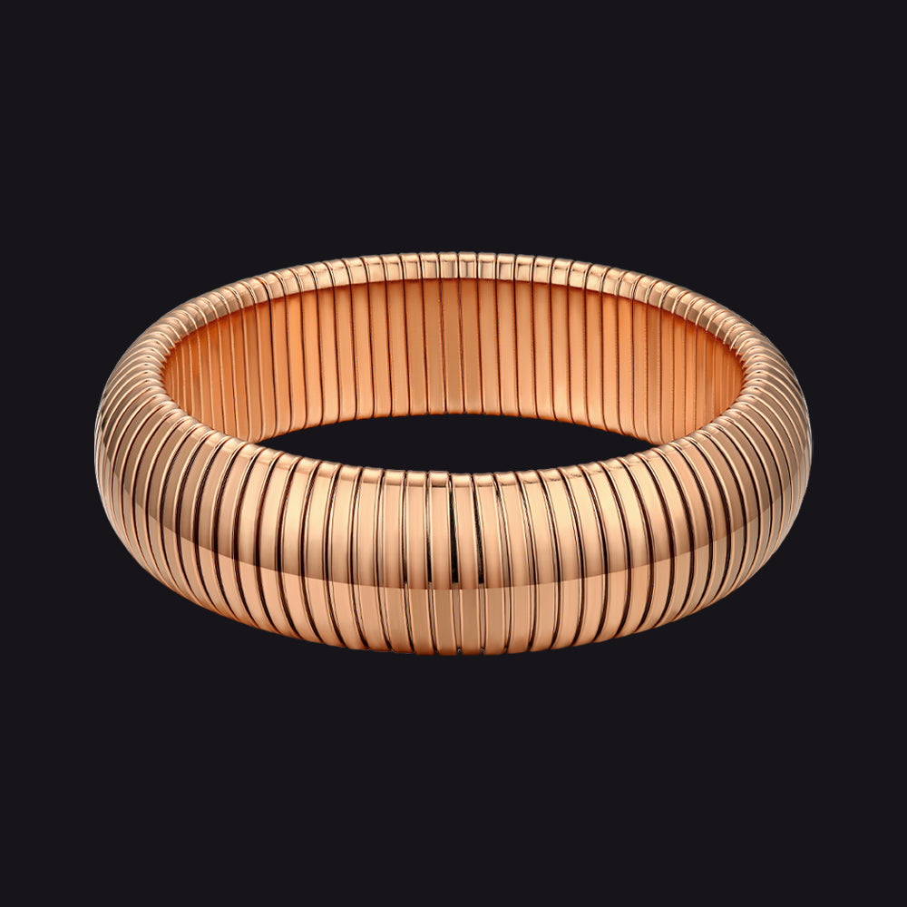 Stretch Chain Bangle Bracelet for , 10/16/20mm Width