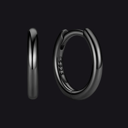 Sterling Silver Hoop Earrings for
