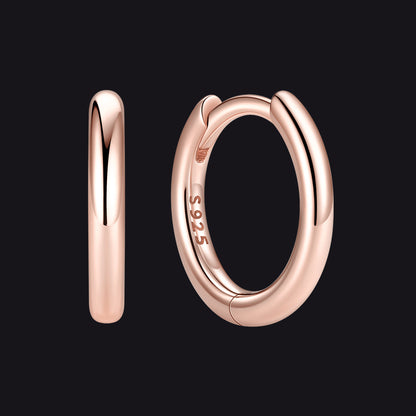 Sterling Silver Hoop Earrings for