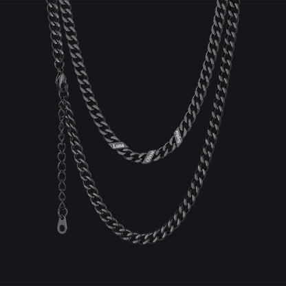 Custom Cuban Link Chains With Names Necklace for , 5/7/9mm Width