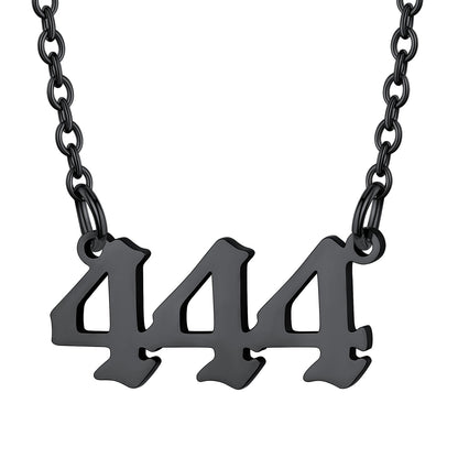 Personalized Angel Number Necklace for